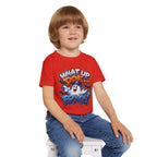 What Up Doe Boo Ghost Toddler T-shirt | Halloween Cute Ghost Tee