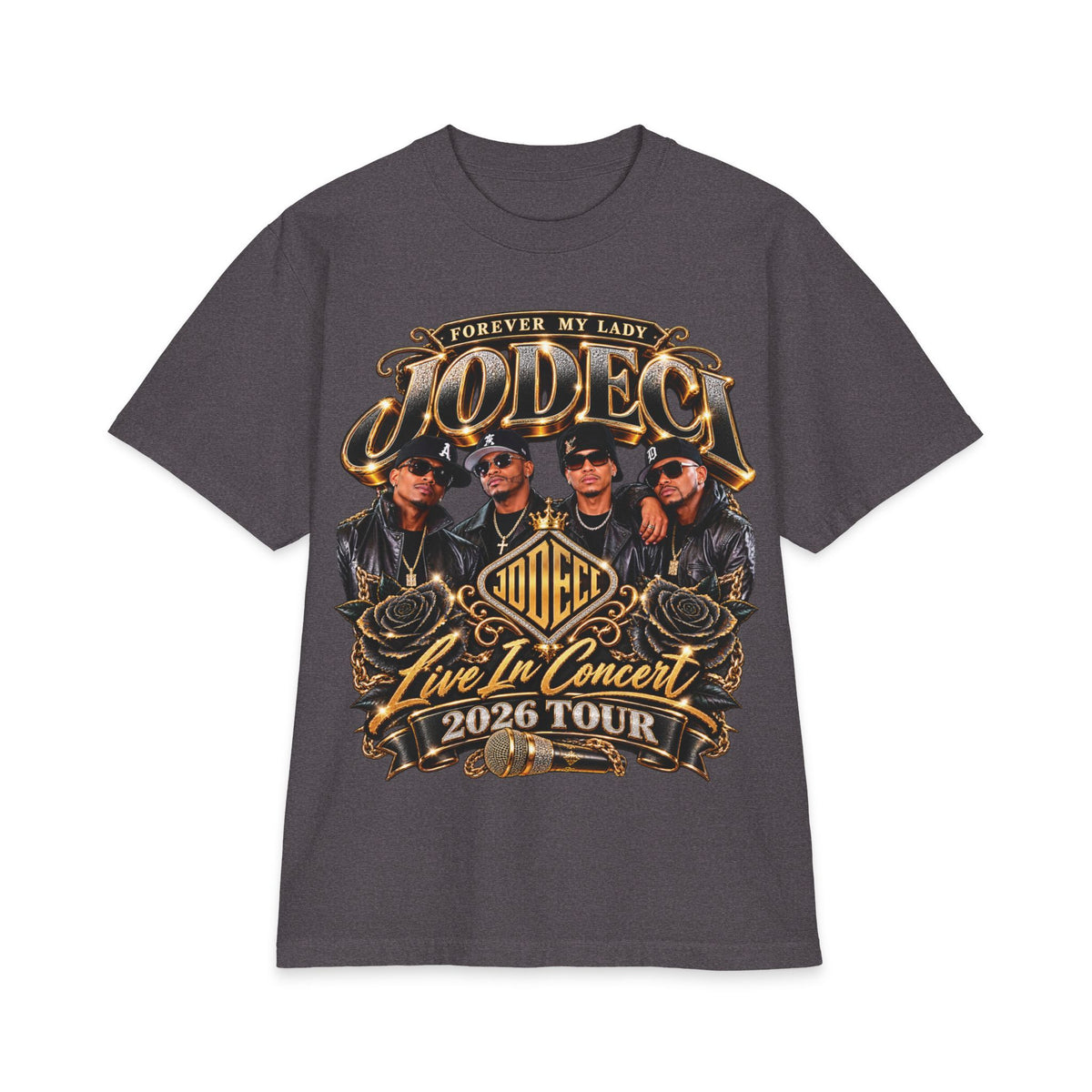 Jodeci Live In Concert 2026 Tour T-Shirt | R&B Band Tee