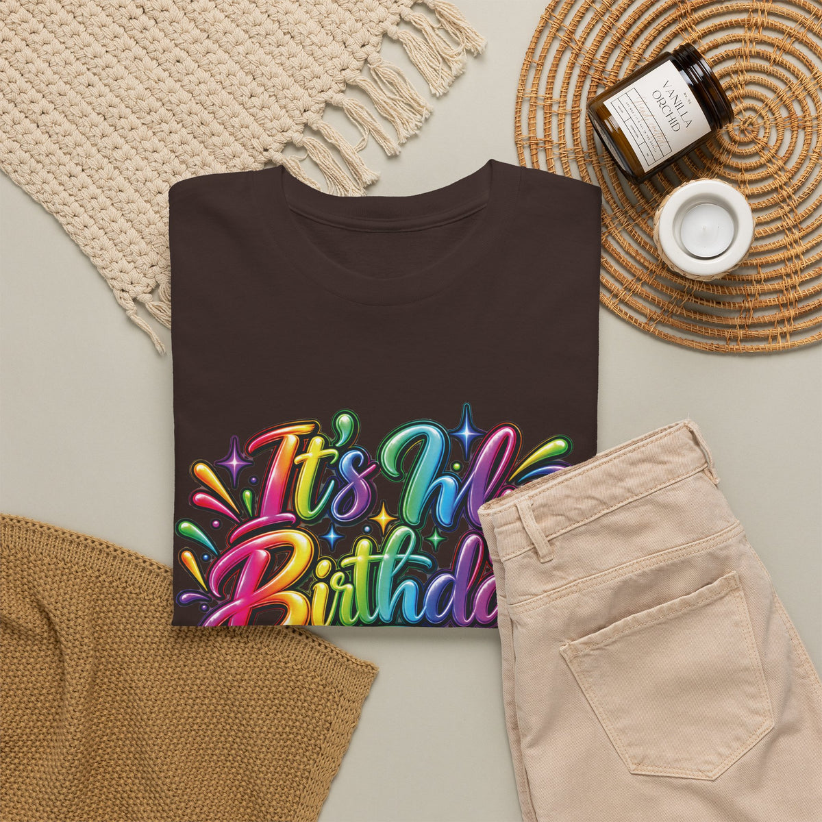 It’s My Birthday Colorful Celebration T-Shirt