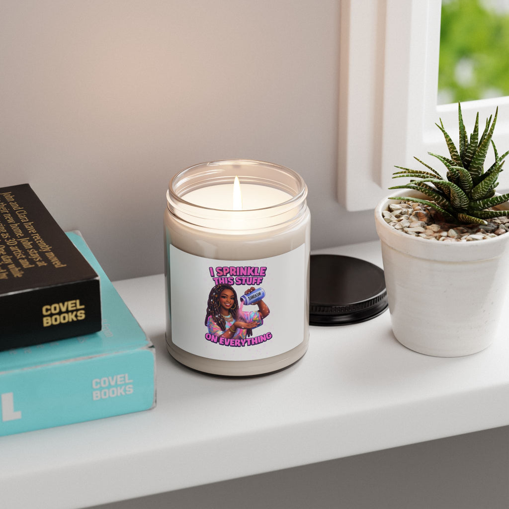 I Sprinkle This Stuff on Everything Candle | Scented Soy Candle 9oz
