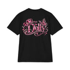 Retro Pink Dolly Portrait T-Shirt | Country Cowgirl Graphic Tee
