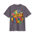 Little Brother of the Birthday Girl T-Shirt | Colorful Game Card Party Design