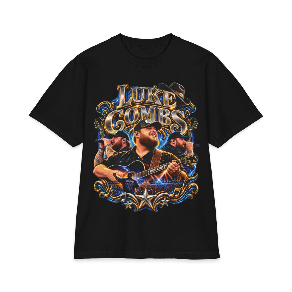 Luke Country Portrait T-Shirt | Country Music Graphic Tee