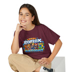 Roblox Birthday Youth T-Shirt – Leveling Up to 8 Gamer Birthday Shirt