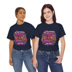 All The Pretty Girls Roll Like This T-Shirt | Pink Graffiti Cannabis Hands Design
