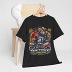 Detroit Champions T-Shirt | Motor City Boxing Legends, Classic Cars, City Skyline