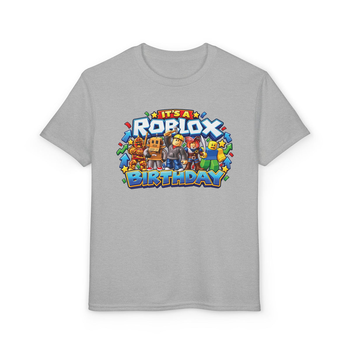 Roblox Birthday Leveling Up 9 Youth T-Shirt