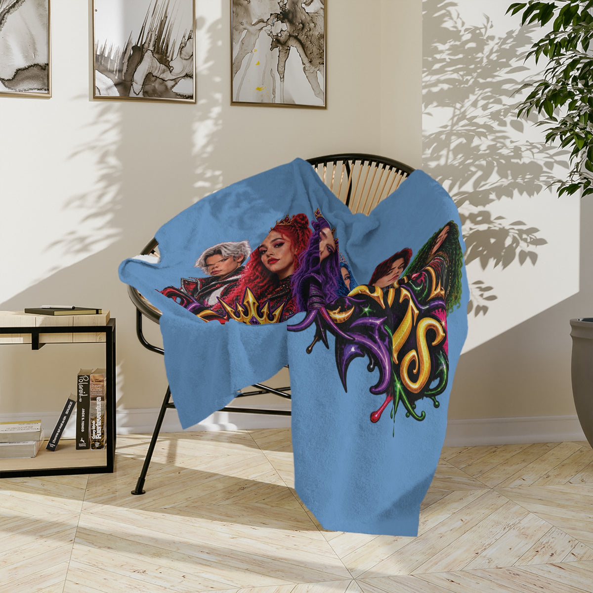 Descendants Character Artwork Blanket | Velveteen Microfiber