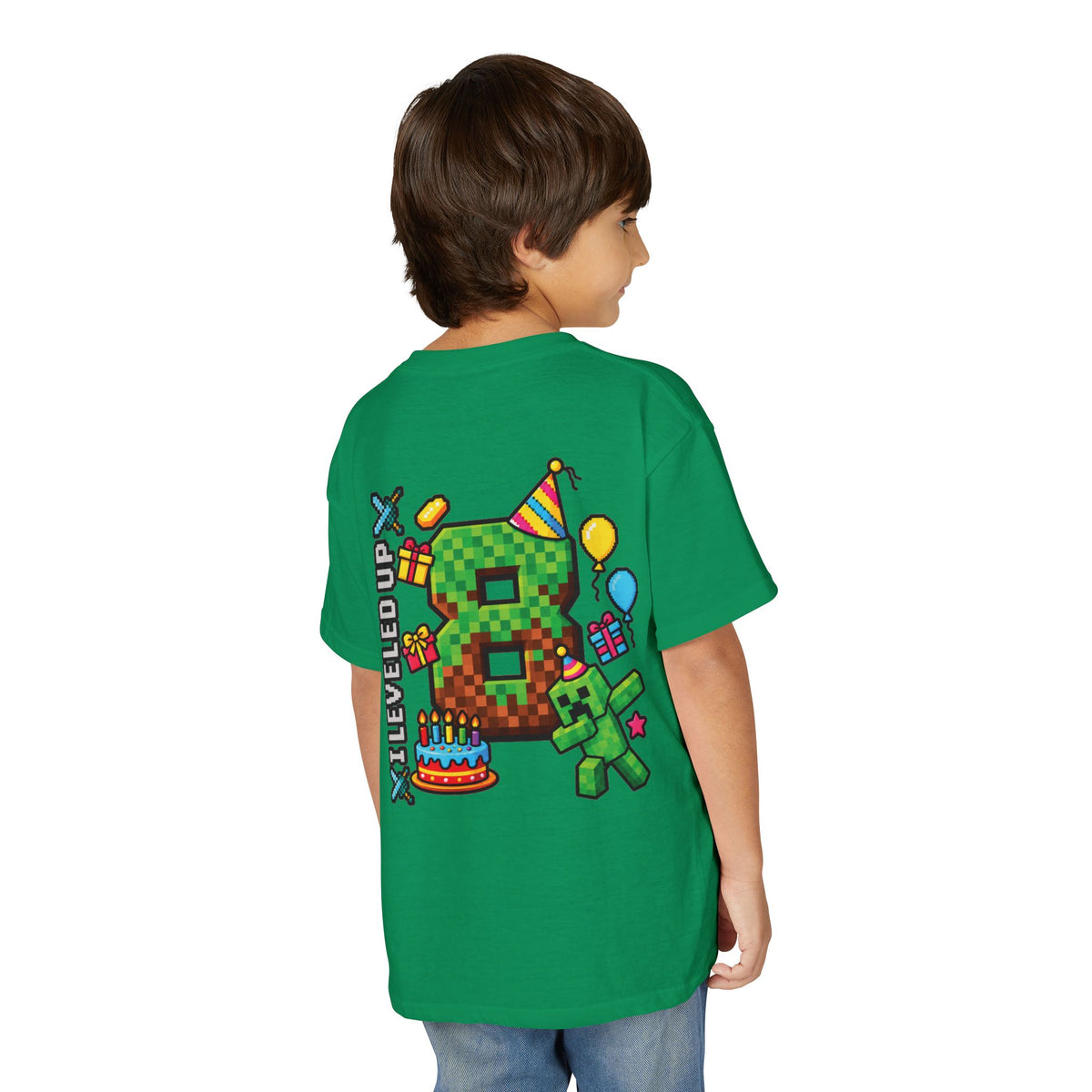 Bruh It’s My Birthday Minecraft-Inspired Youth T-Shirt