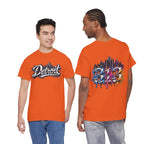 Detroit Script Tee | 313 Drip Skyline T-Shirt