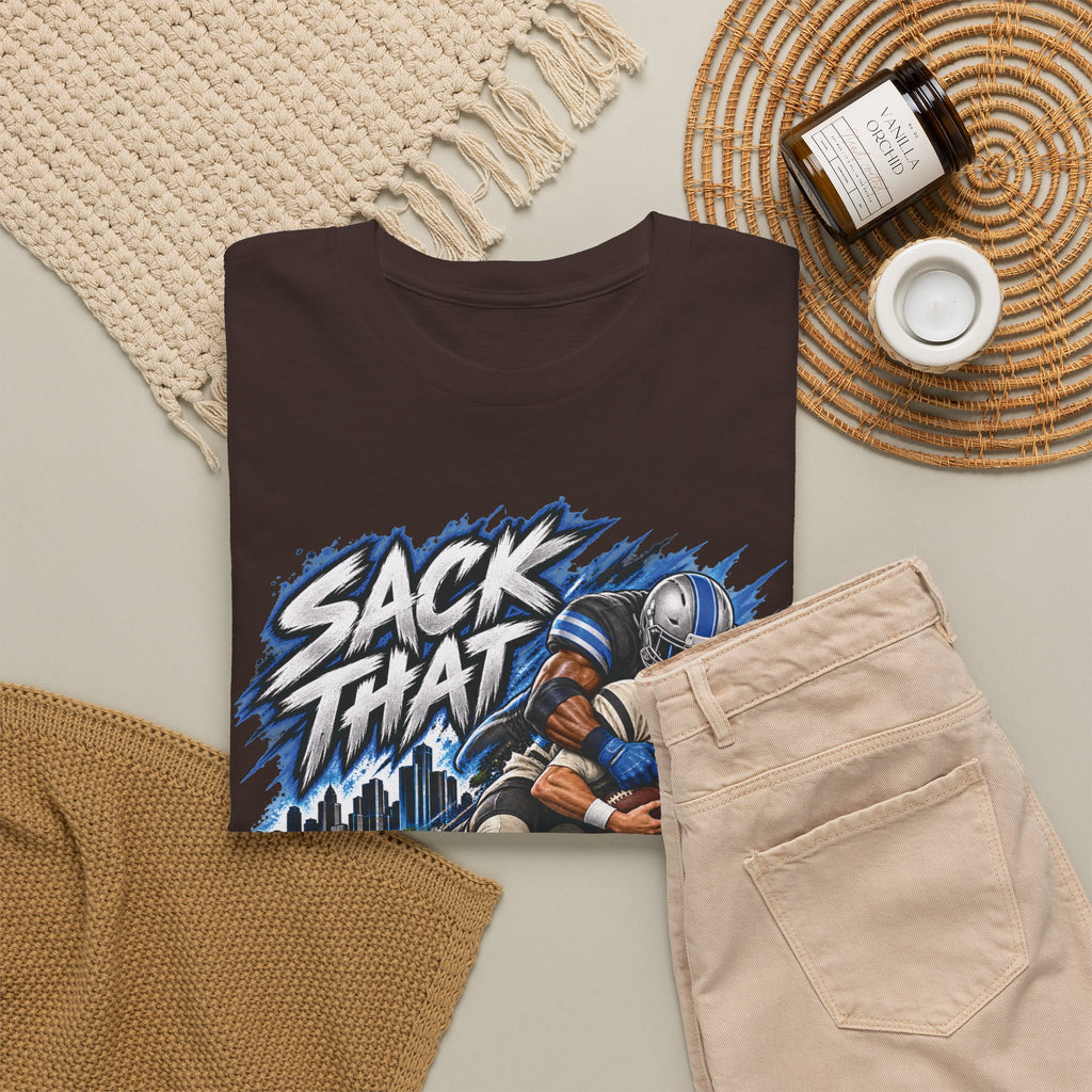 Sack That MF Lions football Graphic T-Shirt