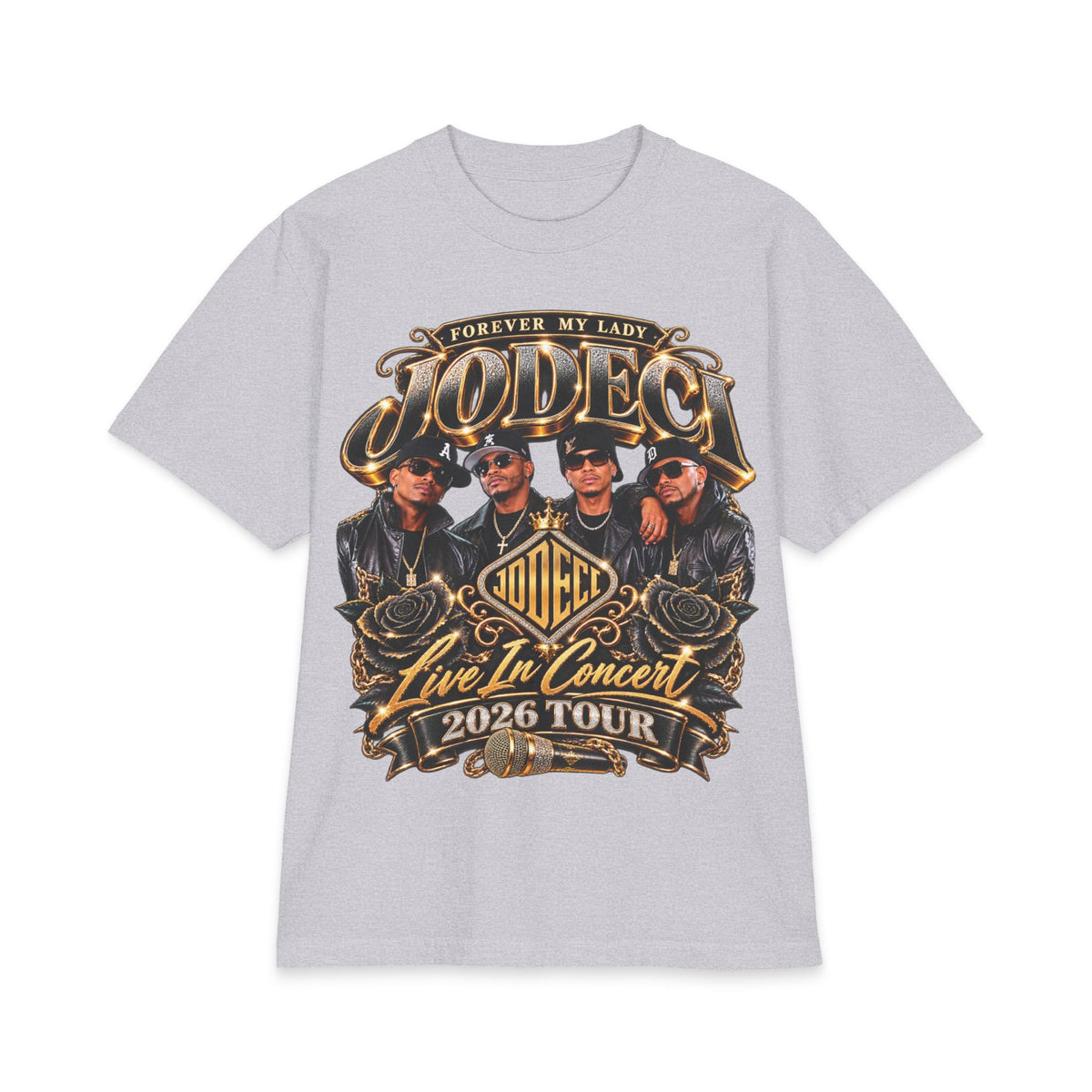 Jodeci Live In Concert 2026 Tour T-Shirt | R&B Band Tee