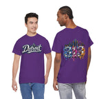 Detroit Script Tee | 313 Drip Skyline T-Shirt