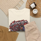 Addicted to Gaming Graphic T-Shirt