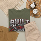 Built to Inspire His Purpose Couples Tiger Graphic T-Shirt
