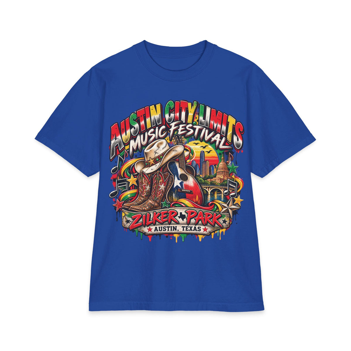 Austin City Limits Music Festival T-Shirt | ACL Zilker Park Lineup Tee