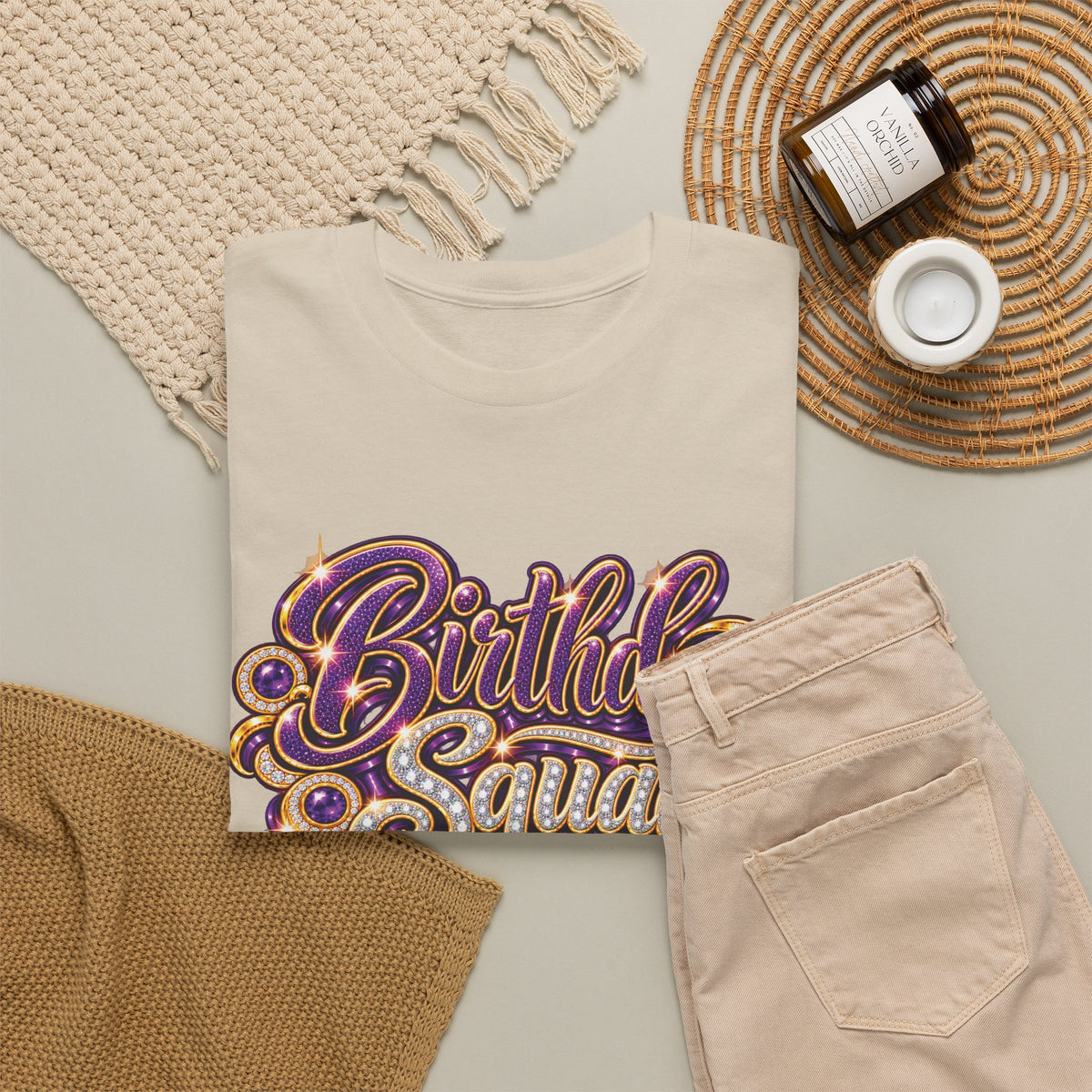 Birthday Squad Celebration T-Shirt