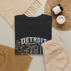 Detroit D Skyline Determined True Grit T-Shirt | City Pride Tee