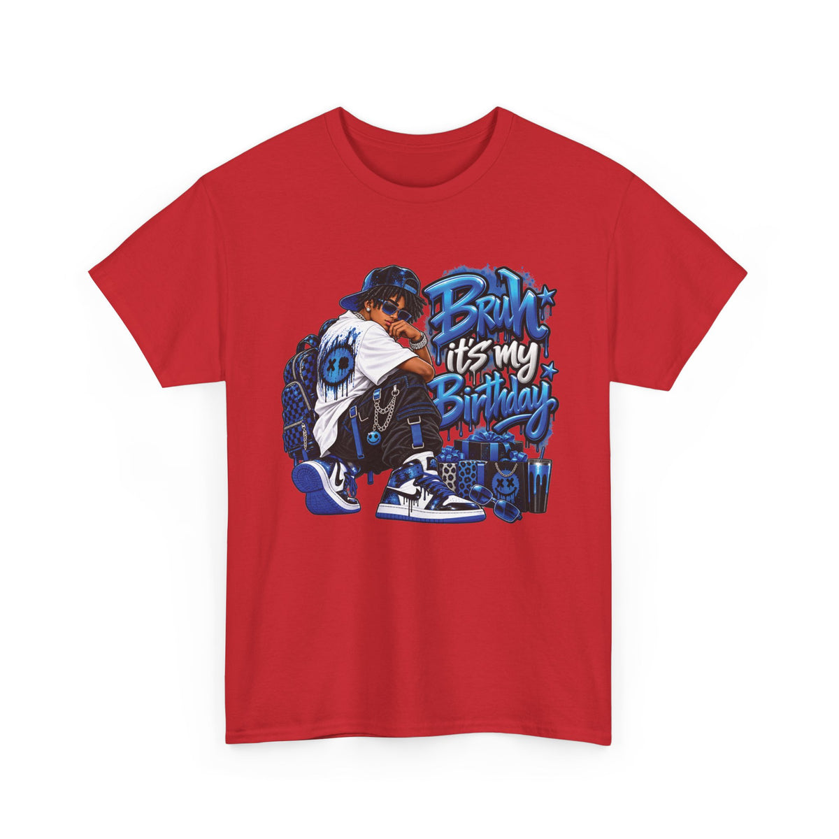 Bruh It’s My Birthday Graphic T-Shirt