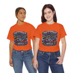 Detroit Muscle Car Tee | Vintage Hot Rod Illustration, Garage Scene