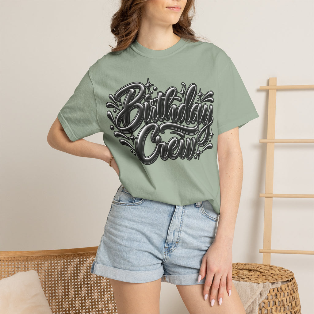 Birthday Crew Graphic T-Shirt