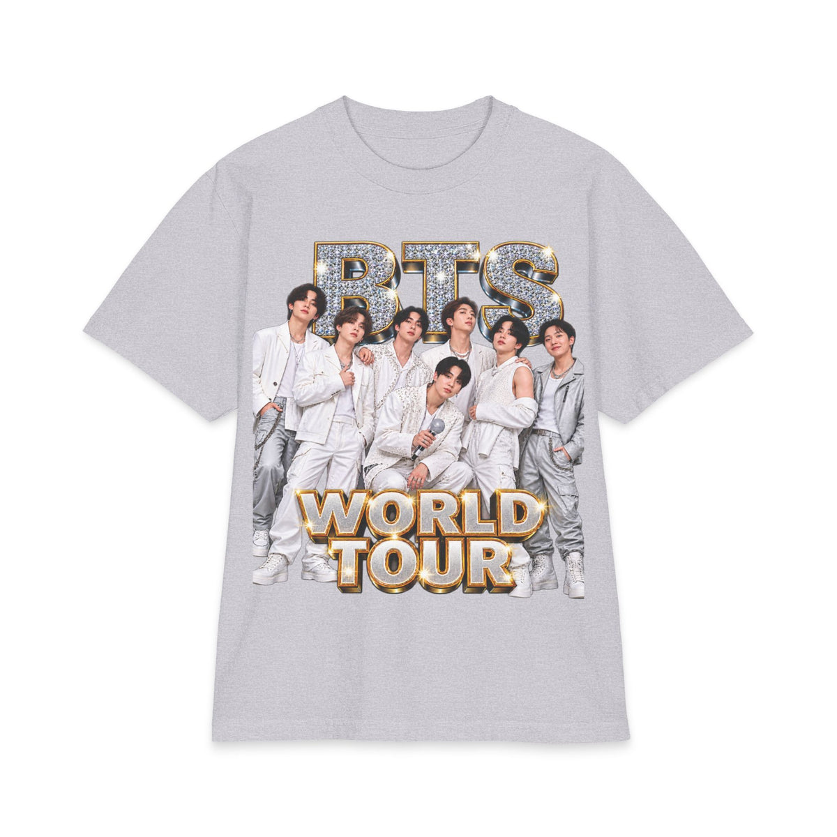 BTS World Tour Band Photo T-Shirt | BTS Style Concert Tee