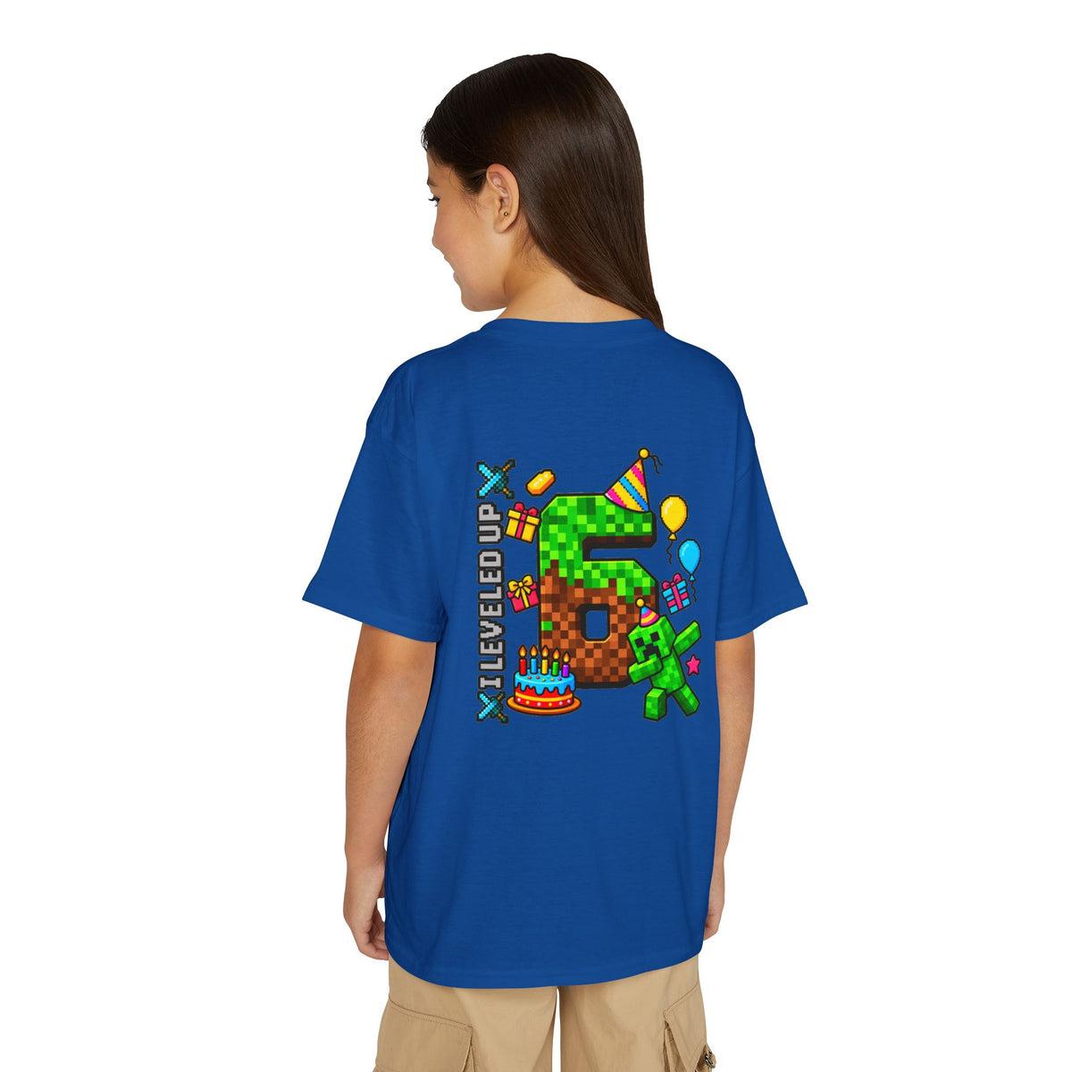 Bruh It’s My Birthday Youth T-Shirt – Pixel Gaming Birthday Shirt