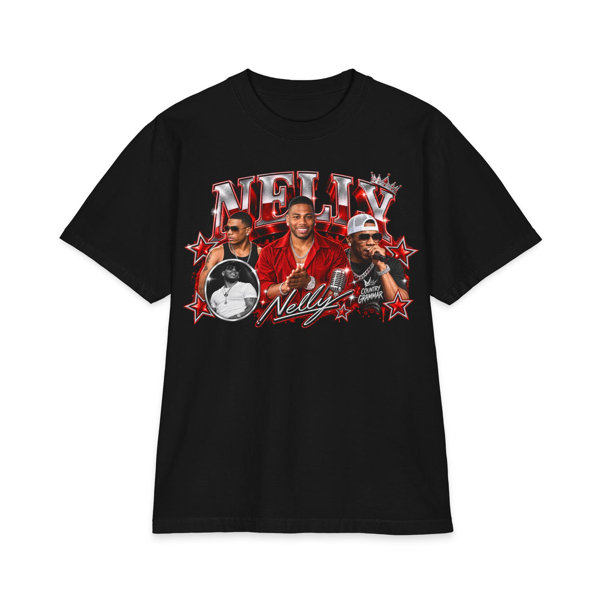 Nelly Rap Group Photo T-Shirt | 2000s Hip Hop Tour Style