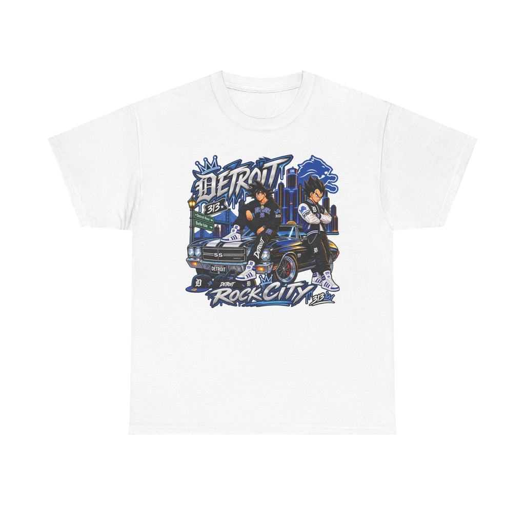 Detroit Rock City Tee | Vintage Car, Cityscape Hip Hop Graphic