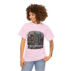 Detroit D Skyline Determined True Grit T-Shirt | City Pride Tee