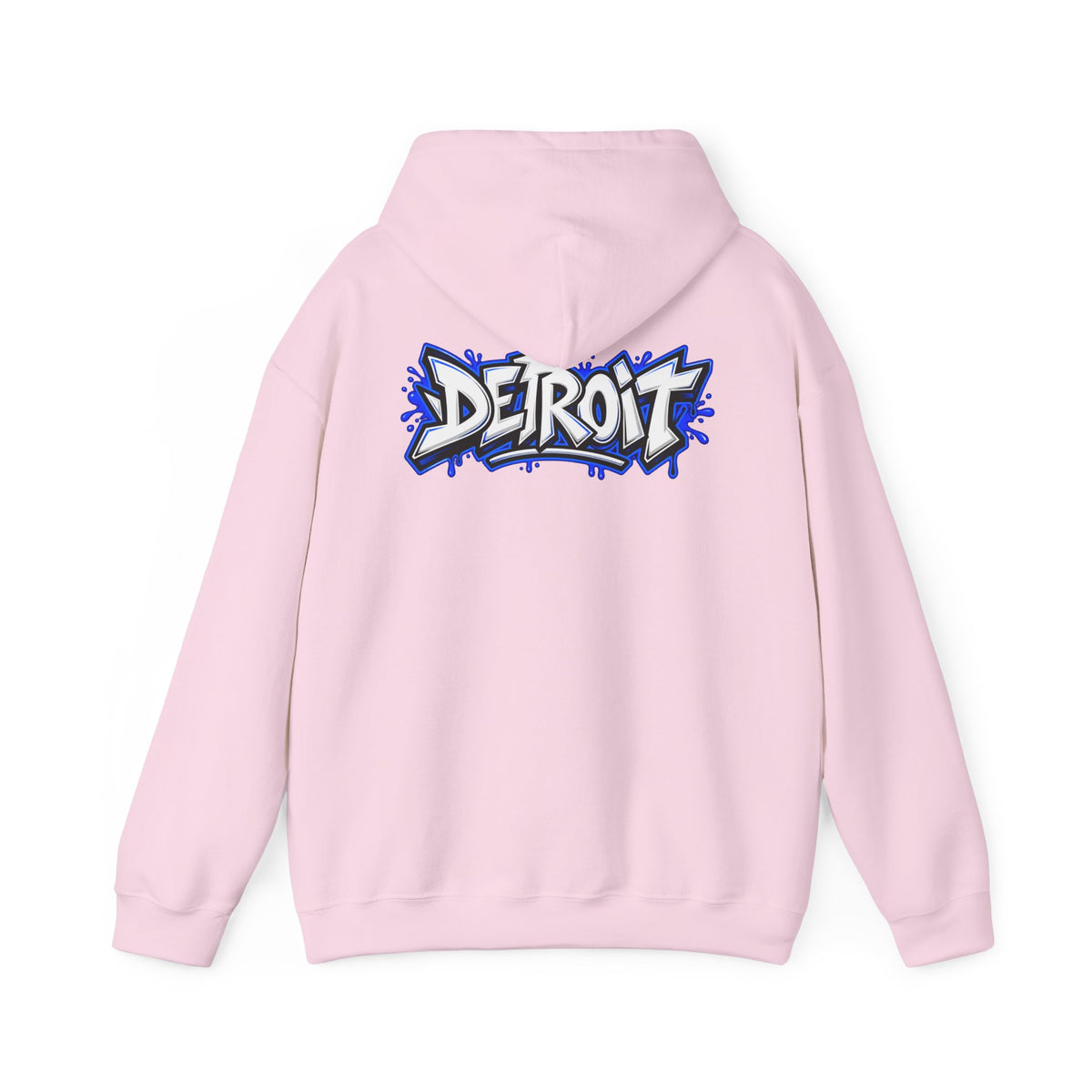 Detroit Graffiti Lion Hoodie | Detroit Drip Streetwear Sweatshirt