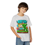 Bruh It’s My Birthday Youth T-Shirt – Pixel Gaming Birthday Shirt