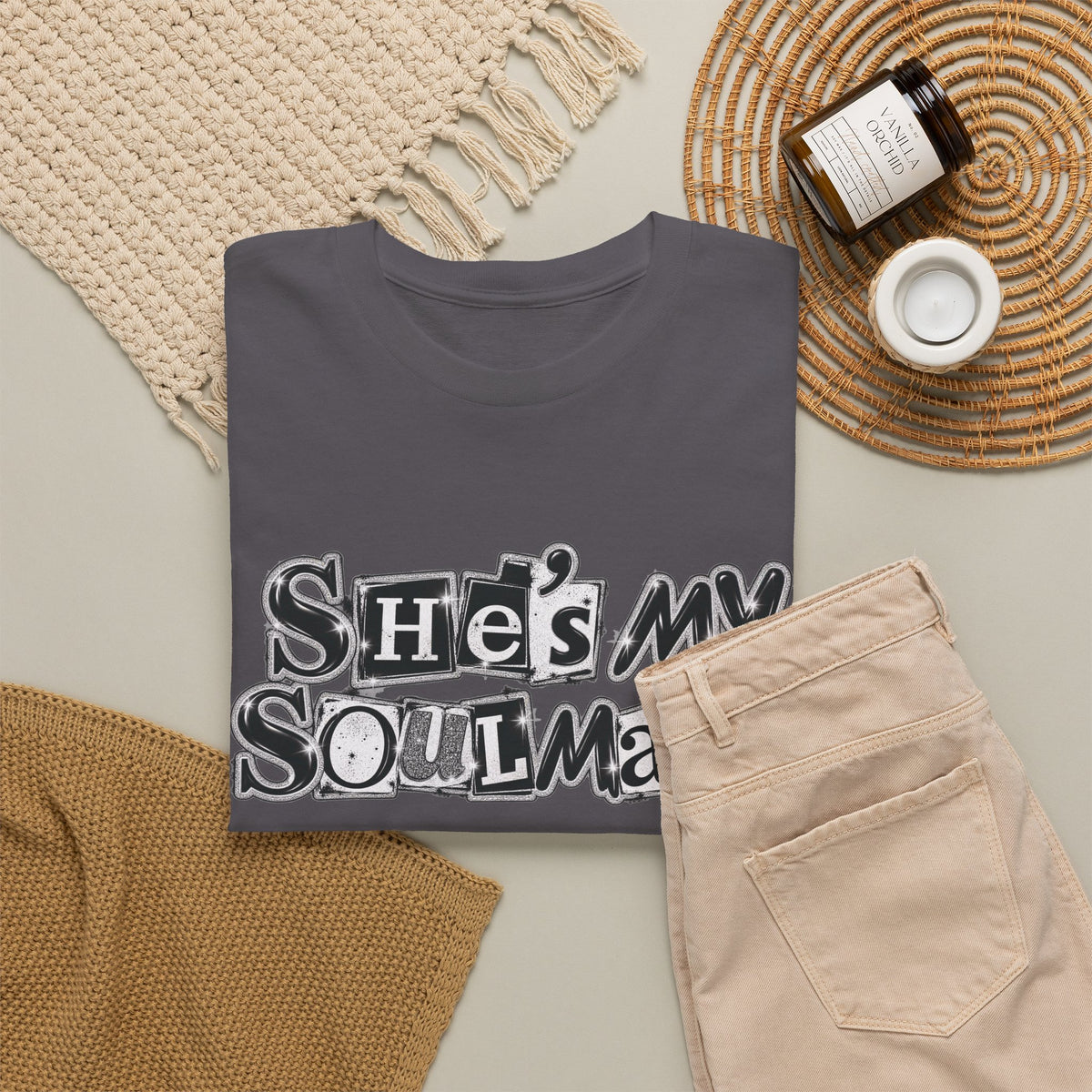 She's My Soulmate Couples T-Shirt