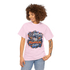 Detroit Batter Up T-Shirt | Baseball City Skyline Tee