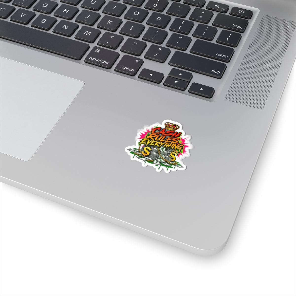 Cash Rules Everything Sticker | Kiss-Cut Money Graphic Vinyl