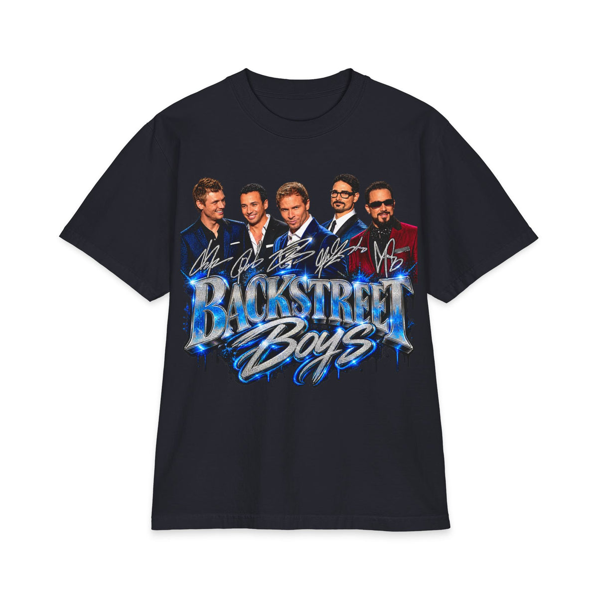 Backstreet Boys Photo Autograph T-Shirt | Band Tee