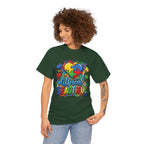 Different Is Beautiful Autism Puzzle Heart T-Shirt | Neurodiversity Awareness Tee
