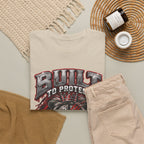 Built to Protect Her Peace Couples Graphic T-Shirt