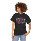 Horror Mask Graffiti Tee | Spooky Season Halloween Slasher Skull Vampire Werewolf