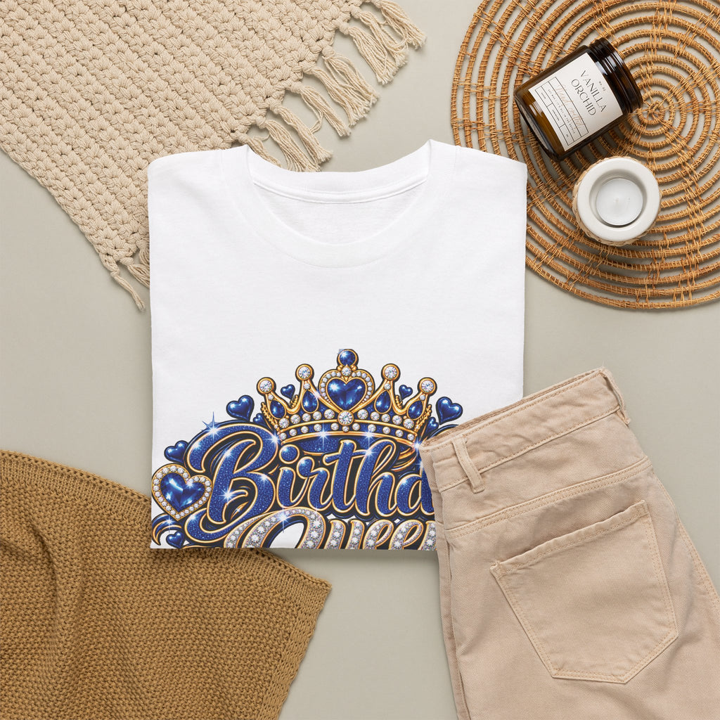 Birthday Queen Crown Graphic T-Shirt