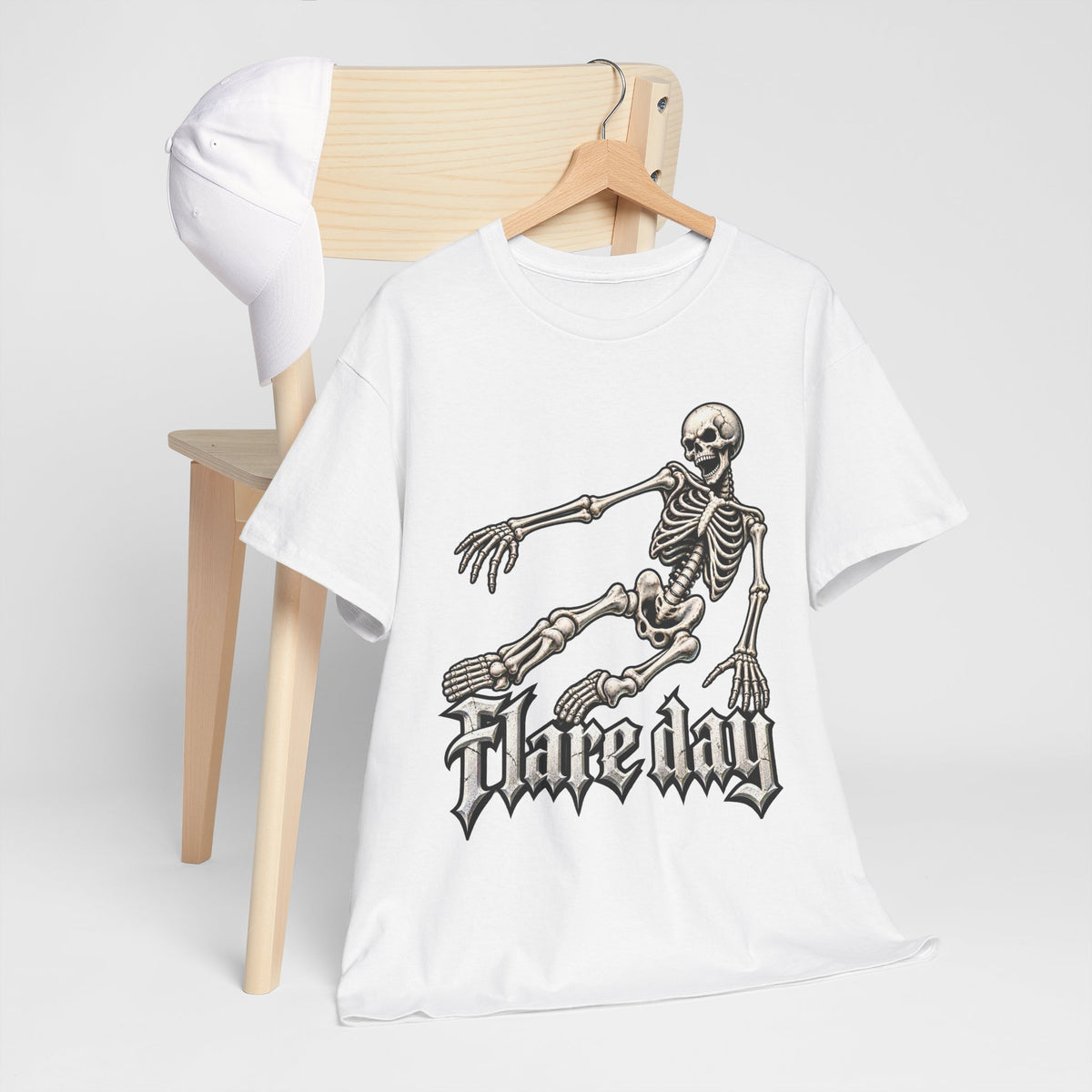 Fair Day Multiple Sclerosis Awareness Skeleton Tee | Skate Skull Graphic T-Shirt