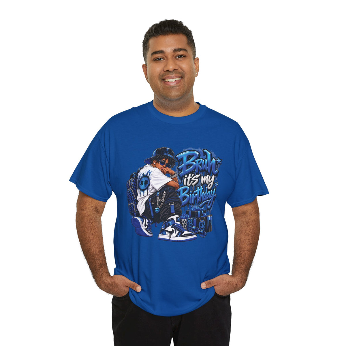 Bruh It’s My Birthday Graphic T-Shirt