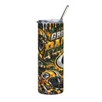Green Bay Packers Logo Tumbler | 20oz Stainless Steel Travel Cup