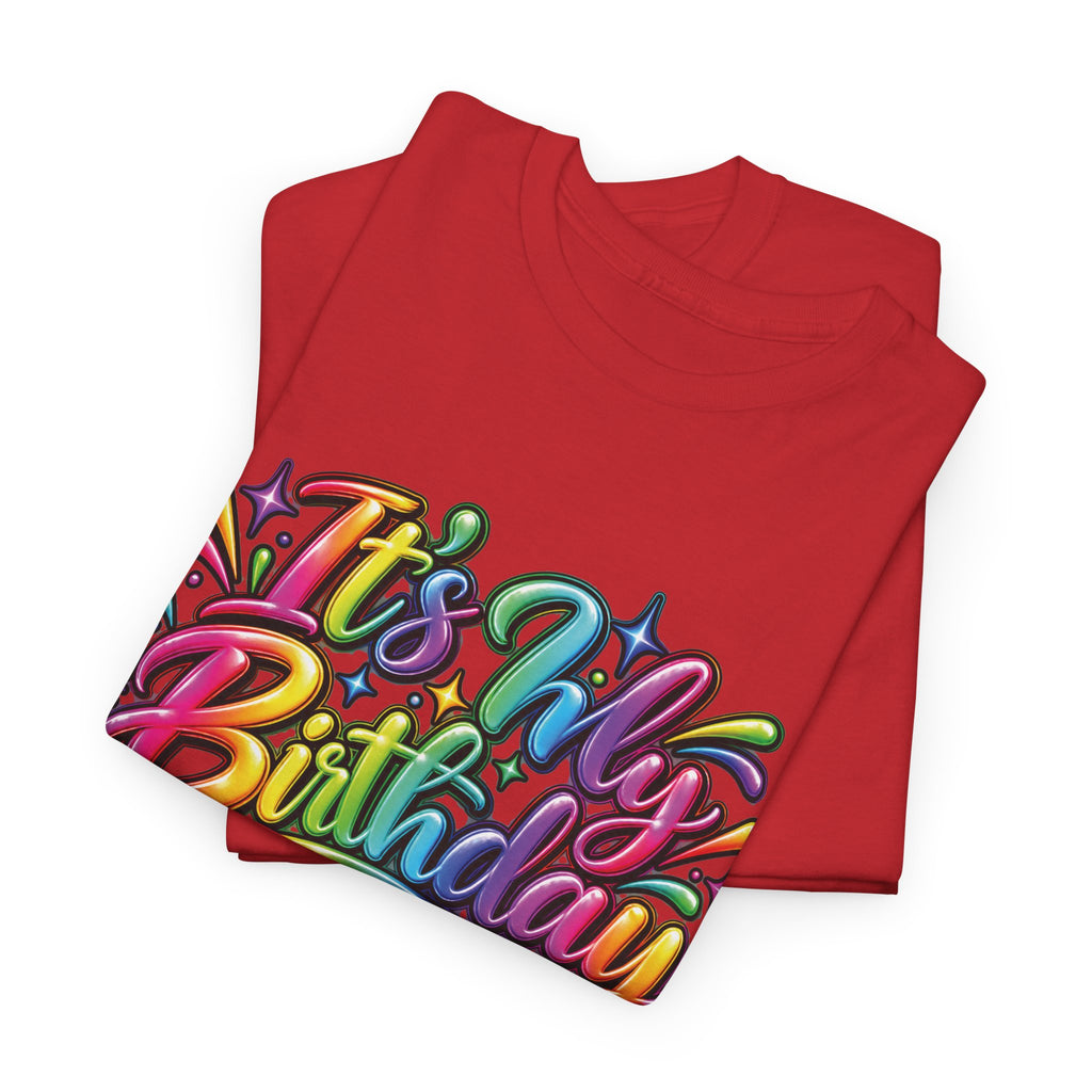 It’s My Birthday Colorful Celebration T-Shirt