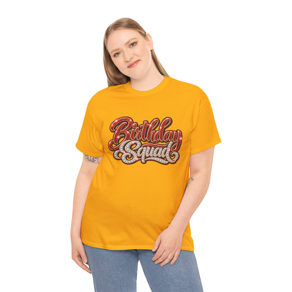 Birthday Squad Graphic T-Shirt