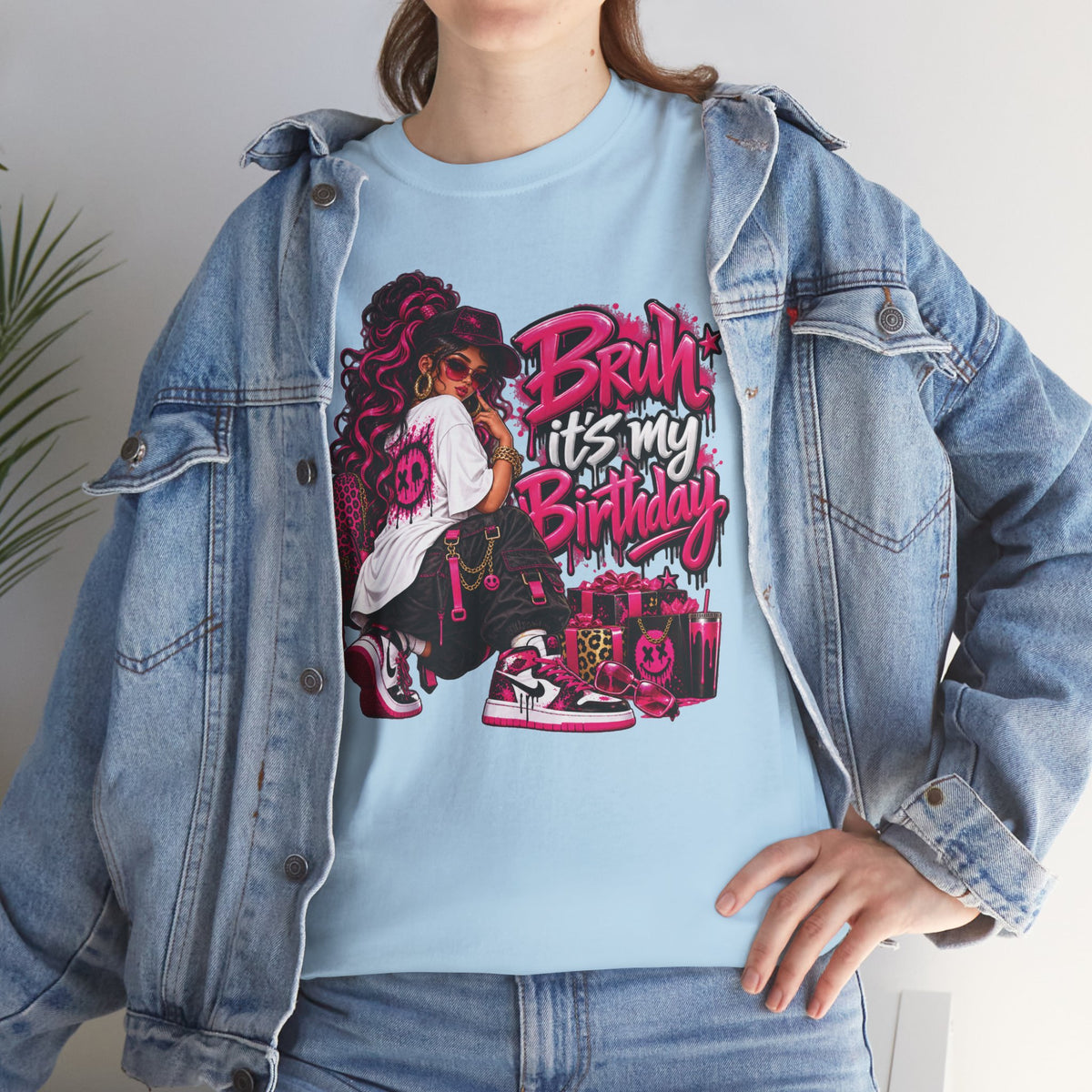 “Bruh, It’s My Birthday” Birthday Graphic T-Shirt