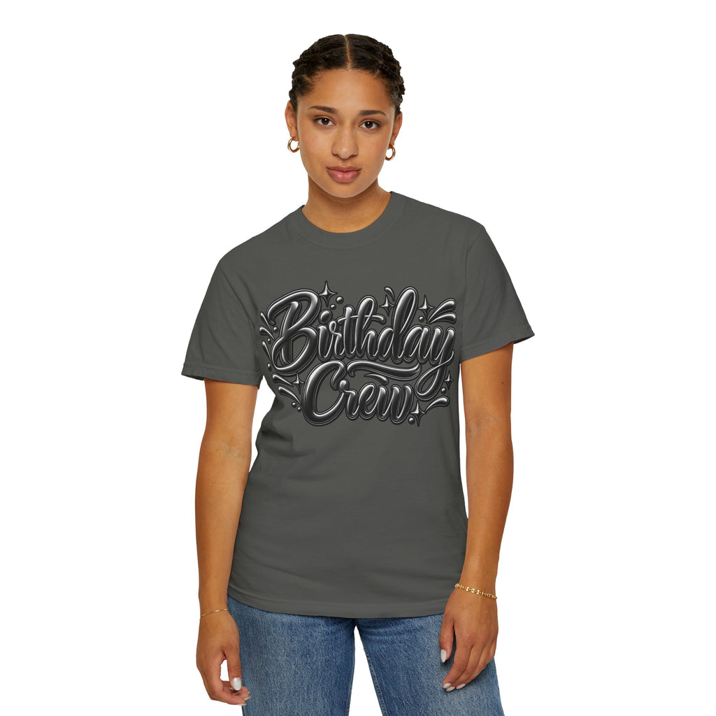 Birthday Crew Graphic T-Shirt