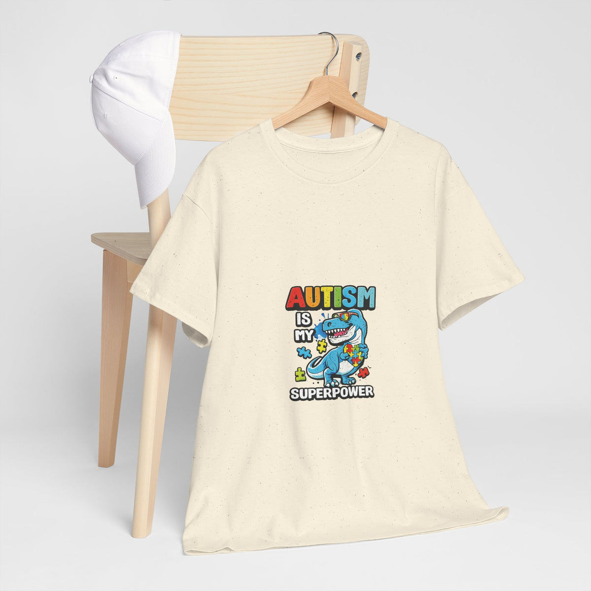 Autism Is My Superpower T-Shirt | Cute Shark Graphic Tee