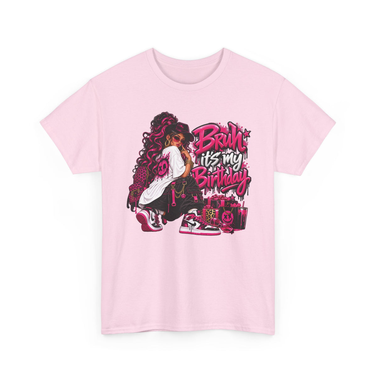 “Bruh, It’s My Birthday” Birthday Graphic T-Shirt