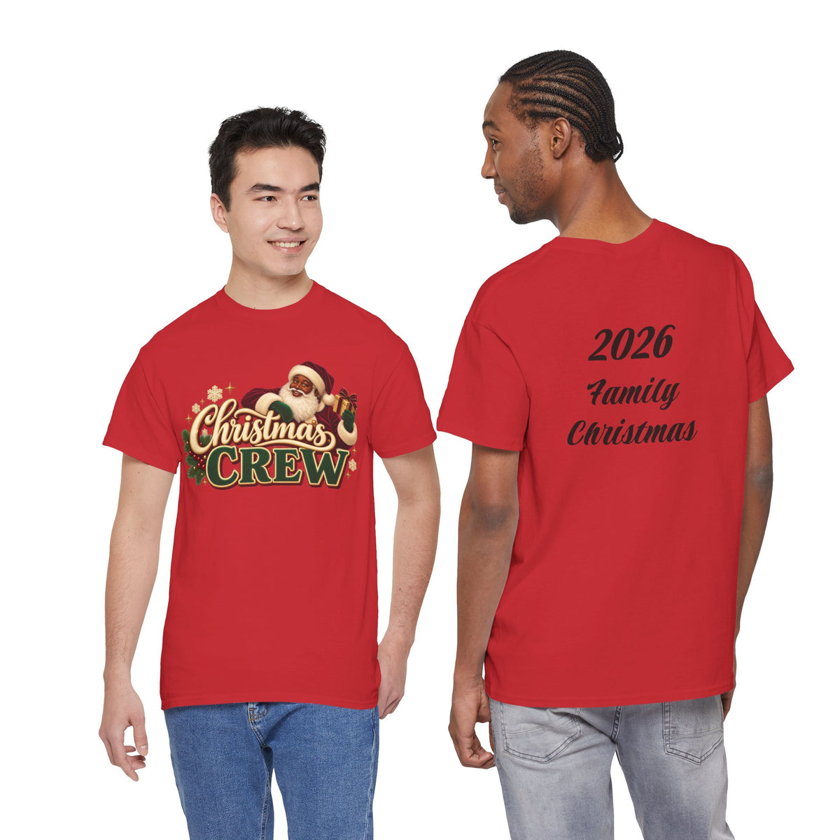 Christmas Crew 2026 Family Christmas Tee